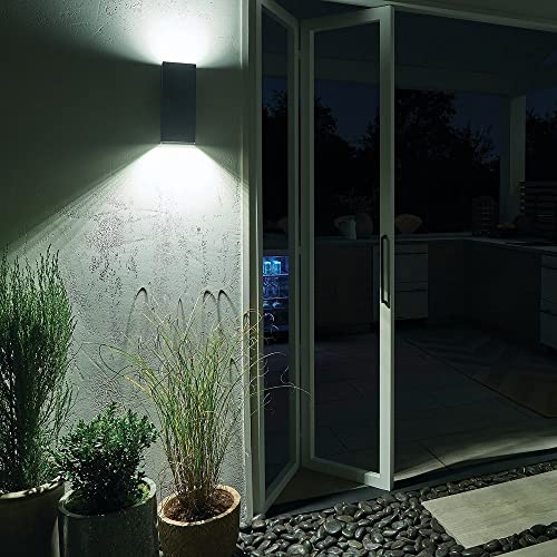 Walden LED Outdoor Wall Light (Black)