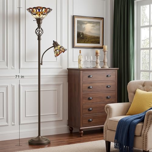 Torchiere Floor Lamp for Living Room (Multicolored 2)