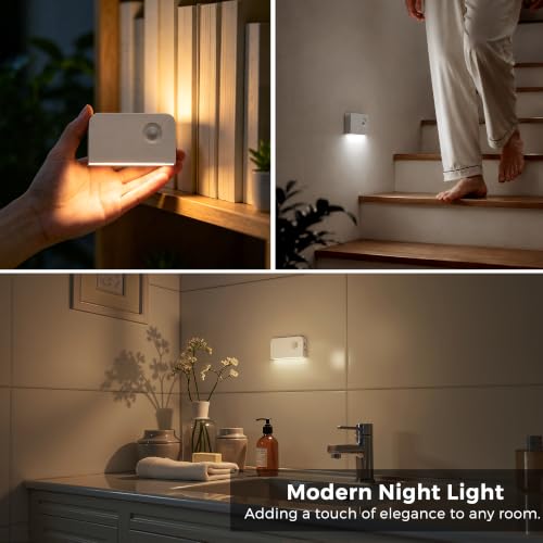 Motion Sensor Night Light (White / 3 Pack)
