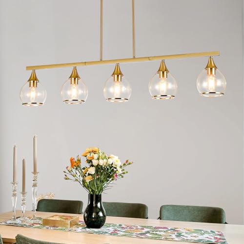 Island Light for Kitchen (Gold / 5-Light)