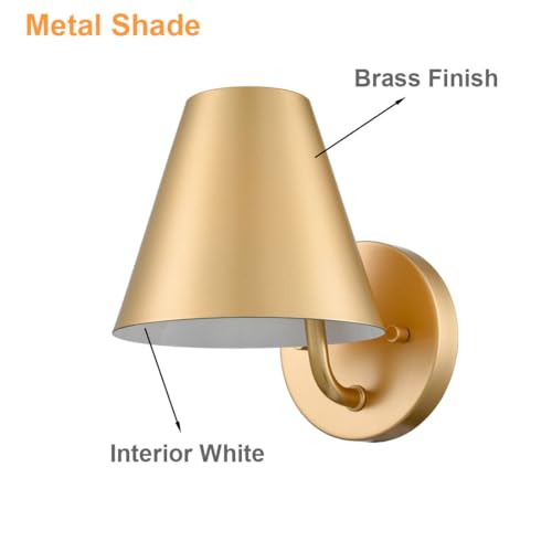 Metal Wall Sconce Bath Vanity Light