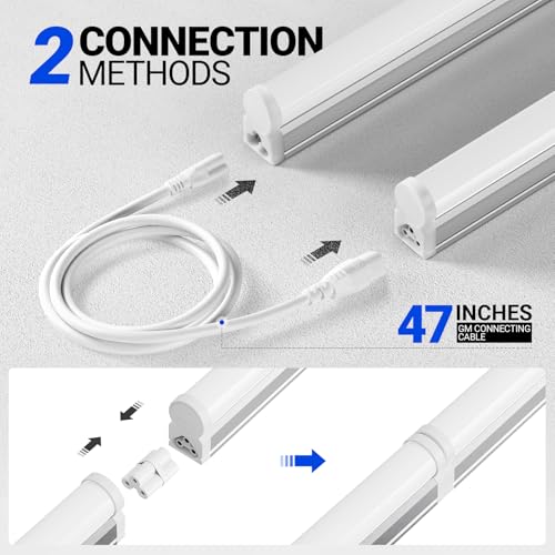 8 Pack 12 Pack T5 LED Shop Light 4FT