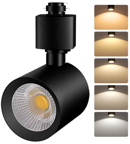 LED H Track Lighting Heads (Black)