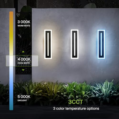 24" LED Linear Wall Sconce (Black)