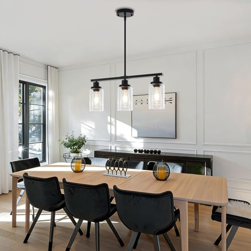 Island Lights for Kitchen Modern Dining Room Light Fixtures Over Table Glass Penadnt Lights Adjustable Hanging Kitchen Island Lighting Linear Farmhouse Chandelier Over Island