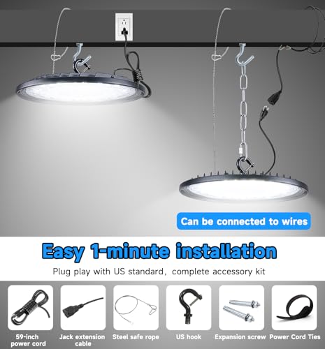 UFO LED High Bay Light (2 Pack)