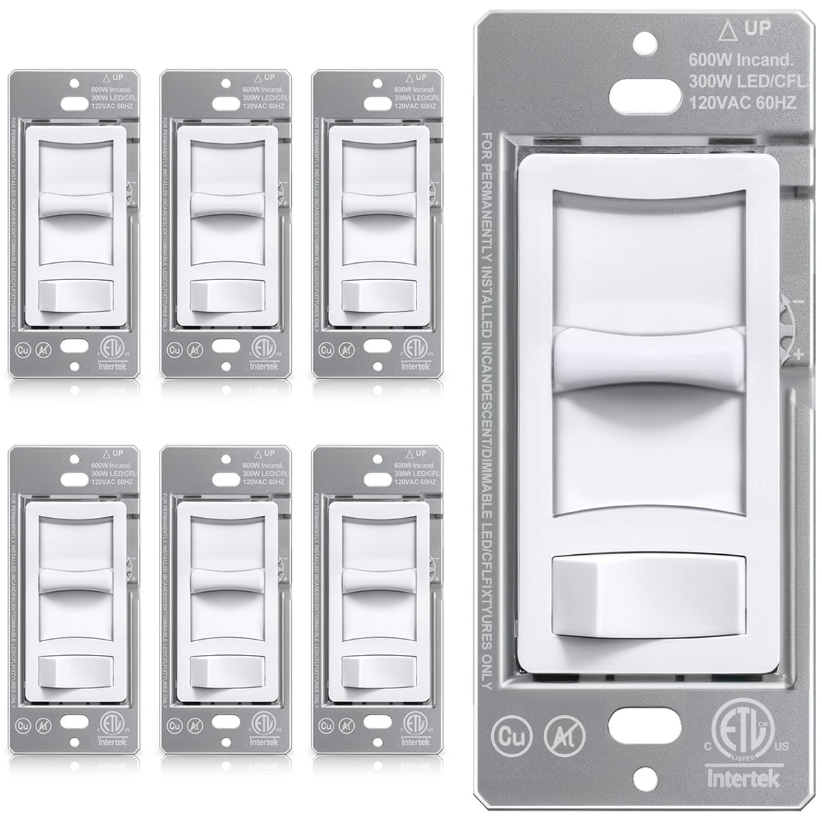 6PK Super Slim Dimmer Switch