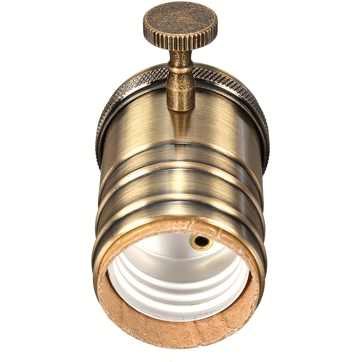 3 Pack Bronze E26 E27 Edison Vintage Lamp Socket (Bronze)