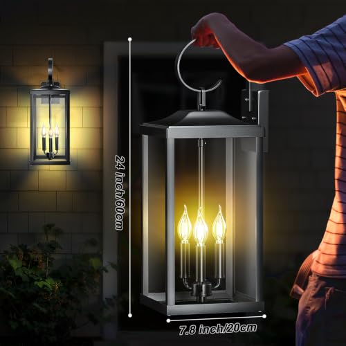 24 Inch Extra Large Outdoor Wall Light