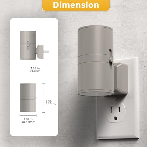 Night Light Plug in (Gray)