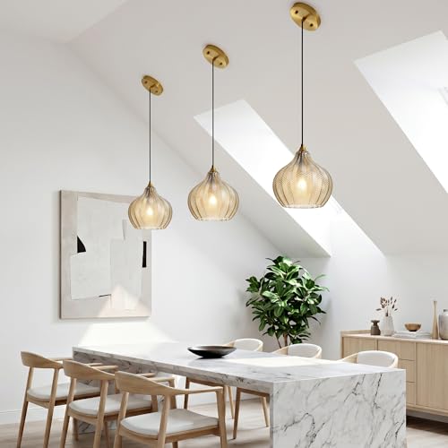 Gold Pendant Light