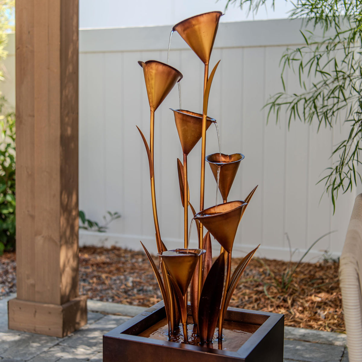 46 Inch Sculptural Metal Multi (Bronze)