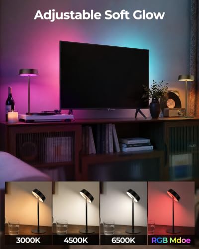 Rechargeable Table Lamp (Black)