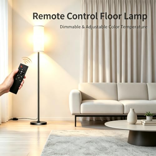 67" Floor Lamps for Living Room with Magnetic Remote