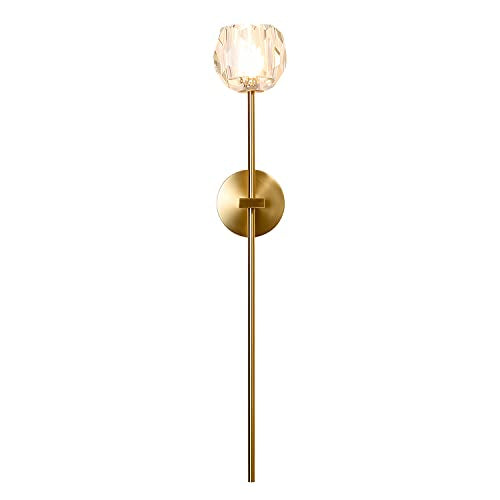 Crystal Wall Lamp 2pcs Set Modern Wall Sconce 2 Pack Wall Lamp…