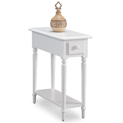 Coastal End Table (Orchid White)