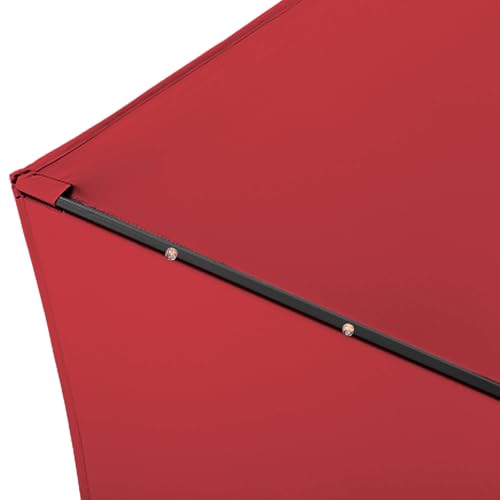 Solar Patio Umbrella with Centre Light