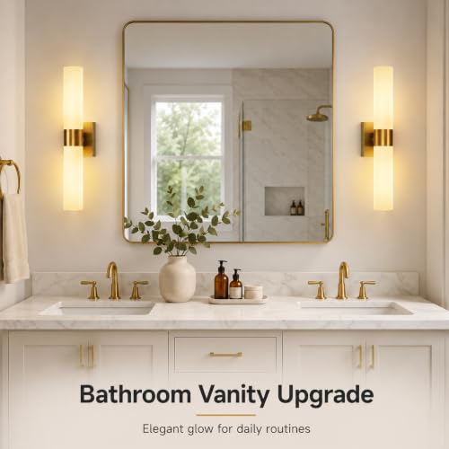 Wall Sconce Set of 2 (Gold / 17in)
