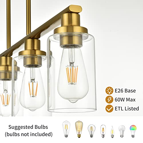 Kitchen Island Lighting (5-Light / Gold)