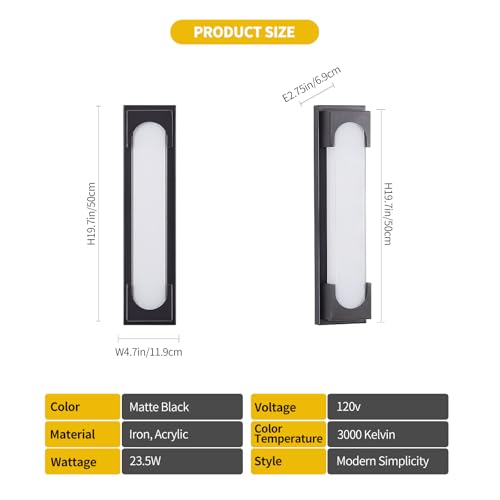 Modern LED Outdoor Wall Sconces