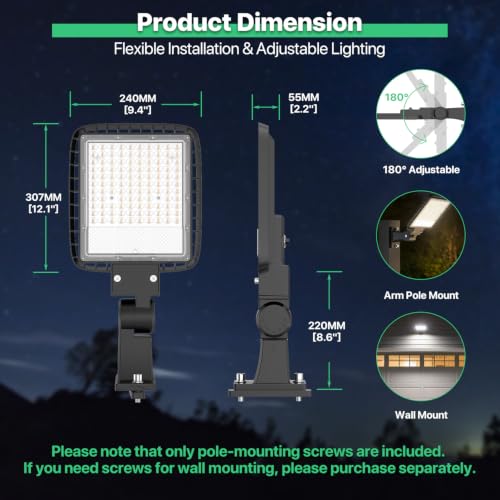 LED Parking Lot Light