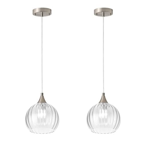 Brushed Nickel Pendant Lights Kitchen Island