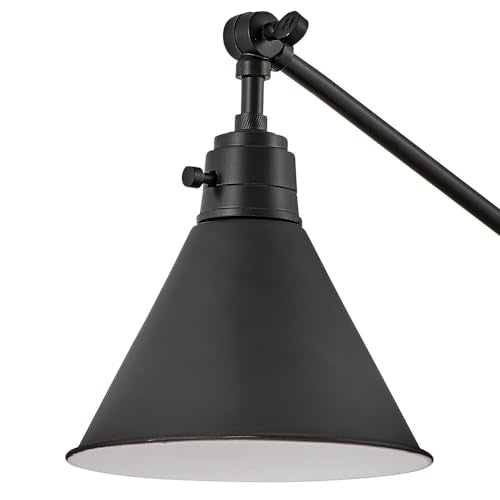 Arti Medium Swing Arm Single Light Wall Sconce (Black)
