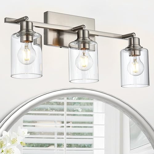 3 Light Track Lighting Fixtures Ceiling (Brushed Nickel / 3 Lights)