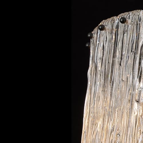 Modern Crystal Glass Chandelier Luxury Round Chandeliers