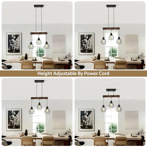 Kitchen Chandeliers Over Table