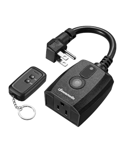 Outdoor Remote Control Outlet