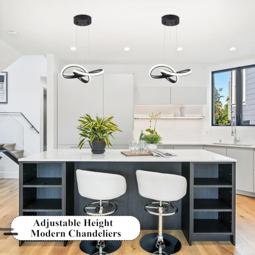 Modern LED Ring Pendant Light Fixtures Kitchen Island