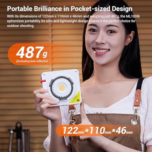 ML100Bi 100W Portable LED Video Light