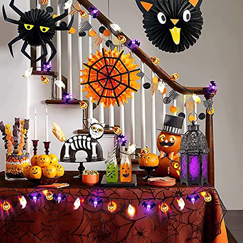 Halloween Decorations Indoor (Large / Purple - 12.8''h)