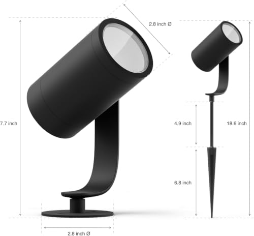 Lily Outdoor Smart Spotlight (Lily Basekit)