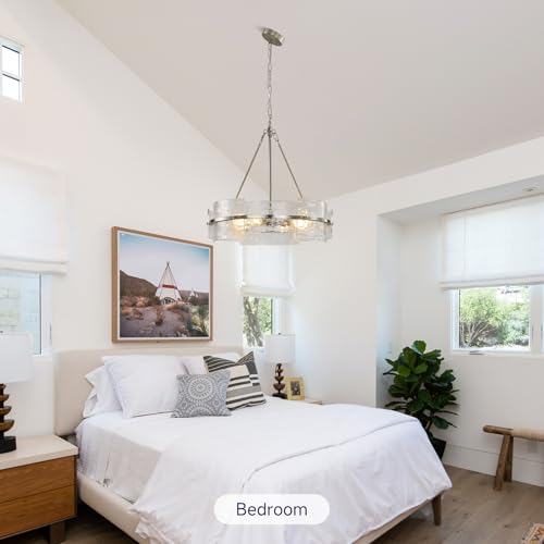 Modern Brushed Nickel Dining Room Chandeliers (Brushed Nickel)