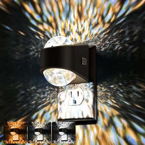 Night Light Plug into Wall (Black)