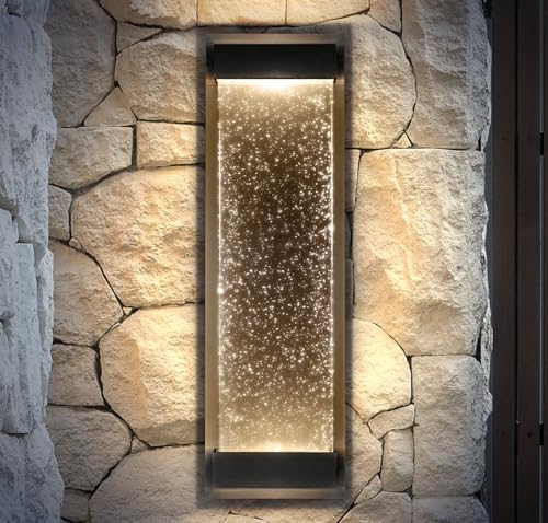 LED Bubble Glass Wall Light Fixture