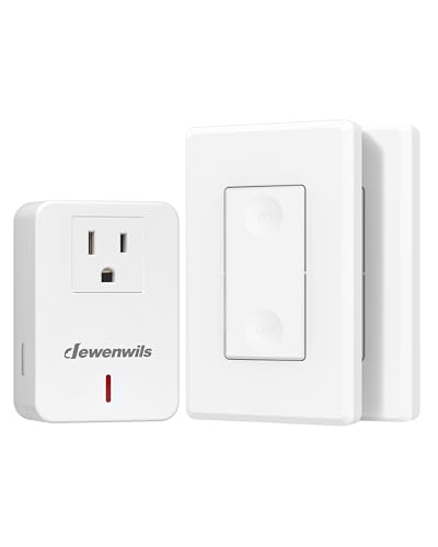 Remote Control Outlet Switch (2 Remote+1 Outlet)