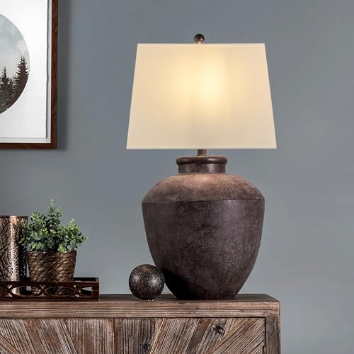 Set of 2 Rectangle Lampshade (CreamWhite / 12X14X10")