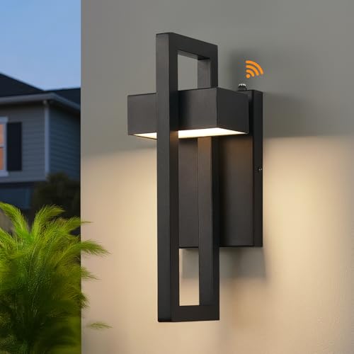 13.7'' 1 Pack Dusk to Dawn Outdoor Porch Light (Black - Dusk to Dawn / 13.7inch - 1 Pack)
