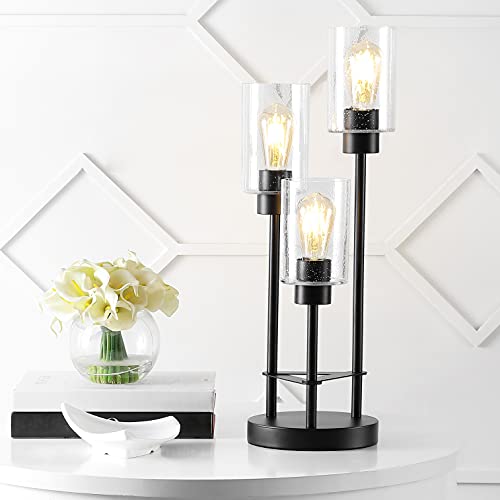 Axel 3 Light Candlestick Accent Table Lamp 20.5" (Black / 20.5")
