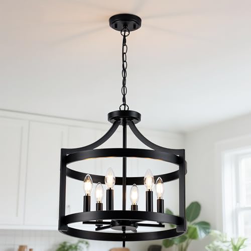 Modern Black Chandeliers for Dining Room