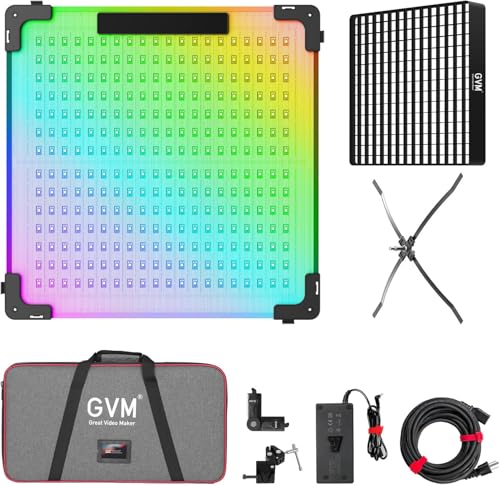 GVM 200W Flexible Led Panel Light Mat with Bluetooth Control (2)