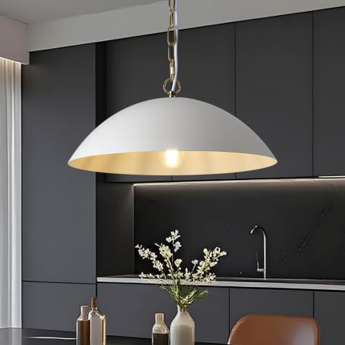 16" Pendant Lights Kitchen Island (White / 16"-1 Pack)