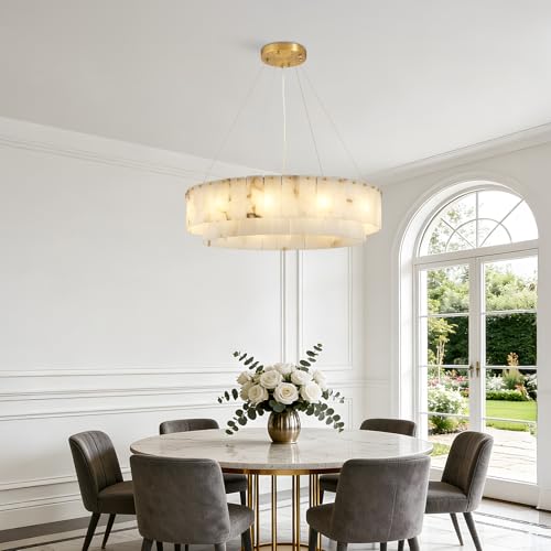Farmhouse Chandelier Dining Room Light Fixture Over Table Kitchen Island Lighting Rustic Rectangle Living Room Hanging Pendant Light