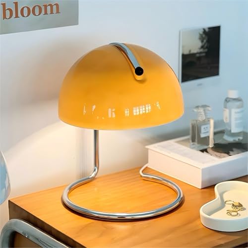 Modern Table Lamp (Orange, 8.7 Inch)
