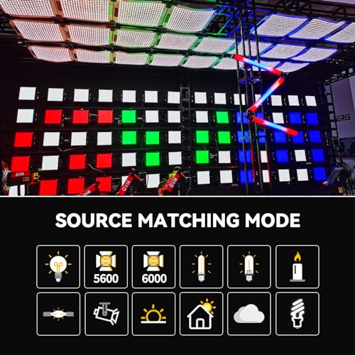 GVM 200W Flexible Led Panel Light Mat with Bluetooth Control (2)