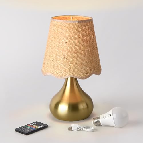 Cordless Table Lamp Rechargeable (Gold / Cordless)