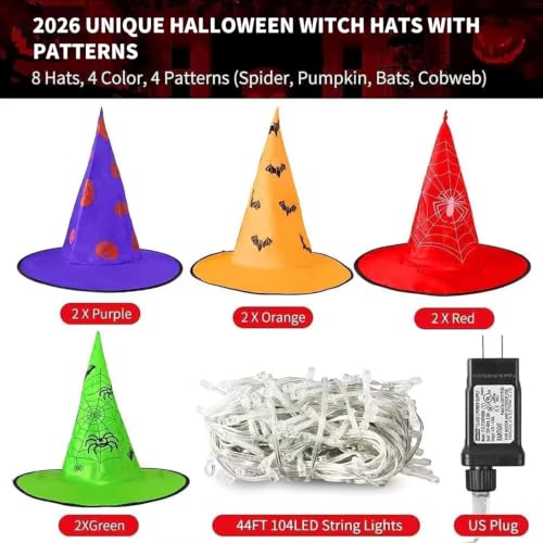 44FT 104LED Halloween Decoration